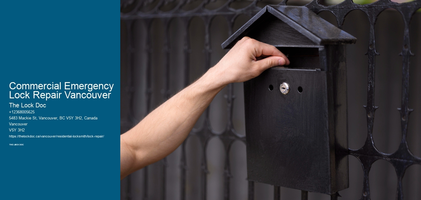 Commercial Emergency Lock Repair Vancouver