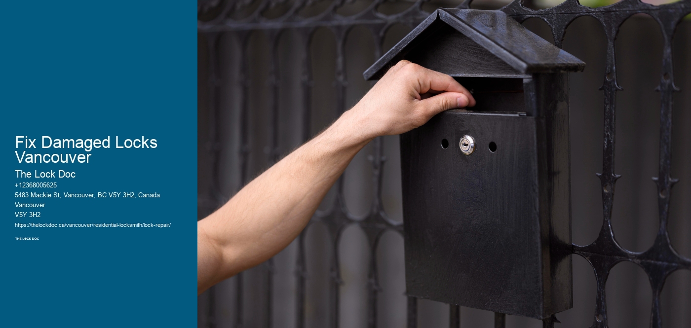 Fix Damaged Locks Vancouver